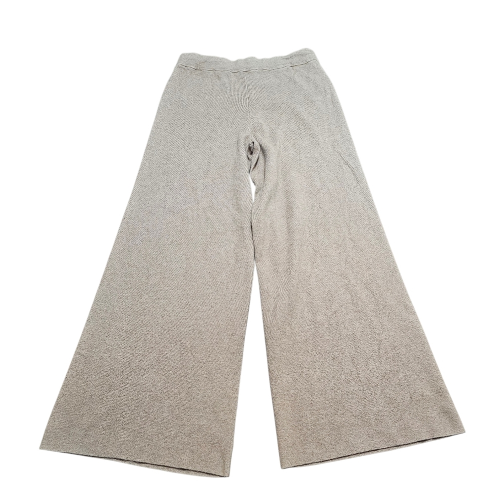 Splendid Wide Leg Sweater Lounge Pants Beige Women's Medium